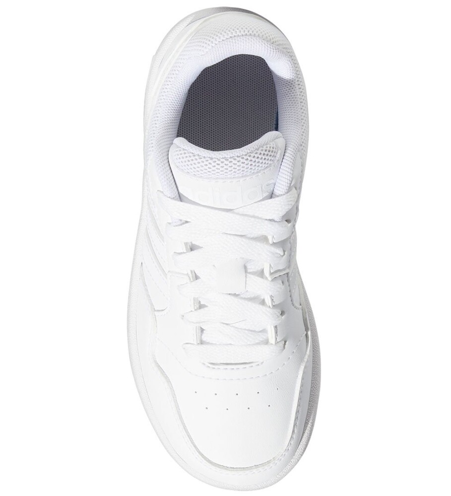 Adidas Hoops 3.0 K Ftwwht/Ftwwht/Ftwwht 37 1/3 Uk 4.5 Sneakers - side b