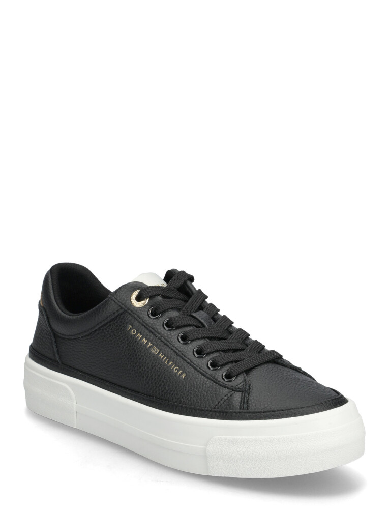 Tommy Hilfiger Th Foxing Platform Leather Black 38 - main photo