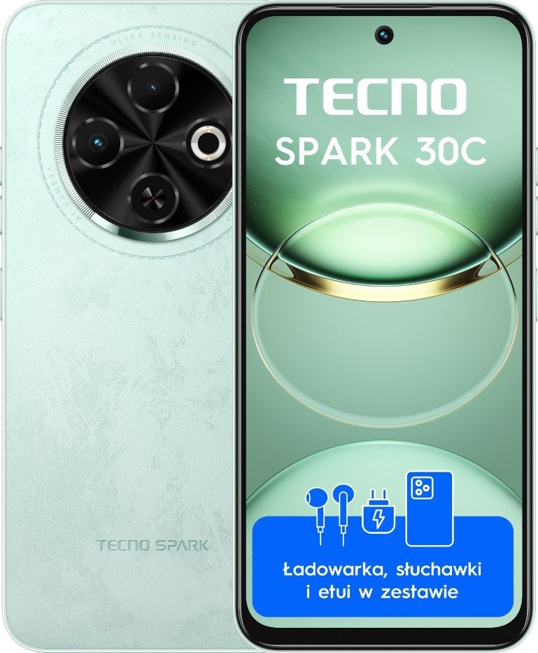 Tecno Spark 30C 6GB/128GB Grønn