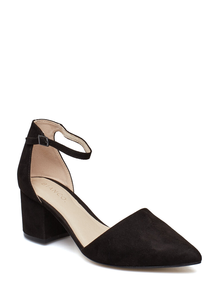 Bianco Biadevived Pump Micro Suede - Black - 38 - main photo