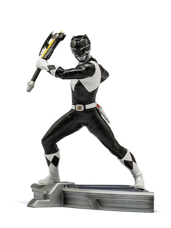 Iron Studios - Statue Black Ranger - Mighty Morphin Power Rangers - BDS ...