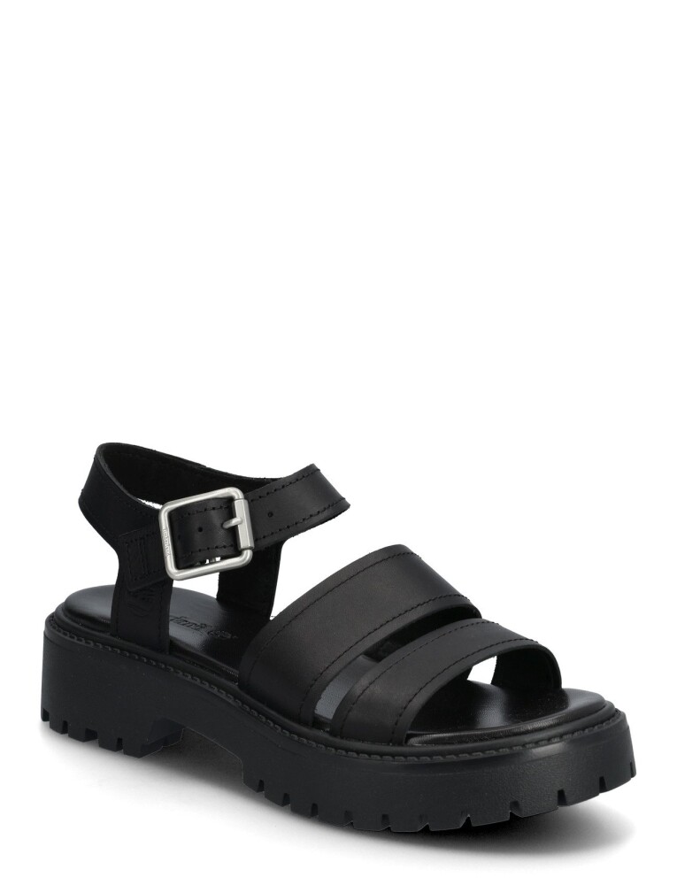 Timberland Stone Street Backstrap Sandal Black Full Grain   Black   38 - main photo