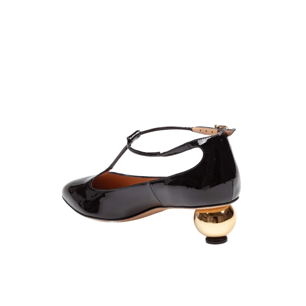 Ferragamo Dame Sko Svart 37 EU - side b