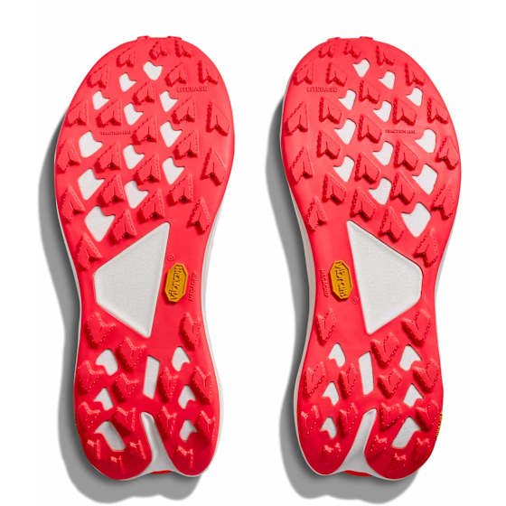 Hoka Tecton X 3 Dame Sknn/Squid Ink/Neon Flame 38 2/3 - side b