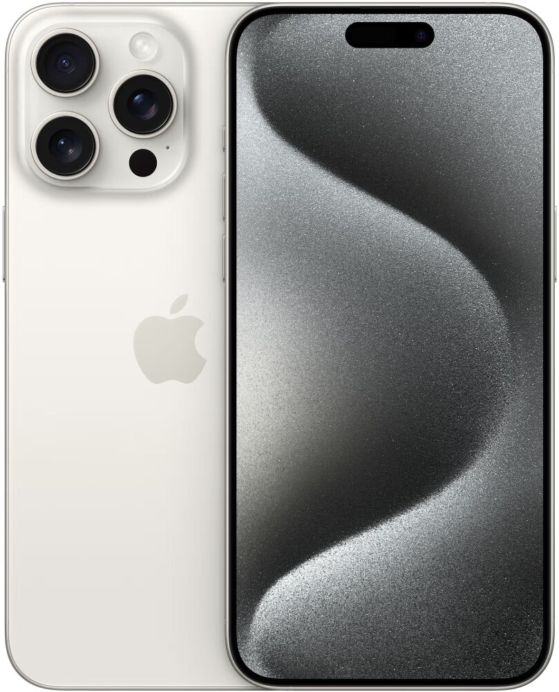 Apple iPhone 15 Pro Max 256GB Titanium Hvit
