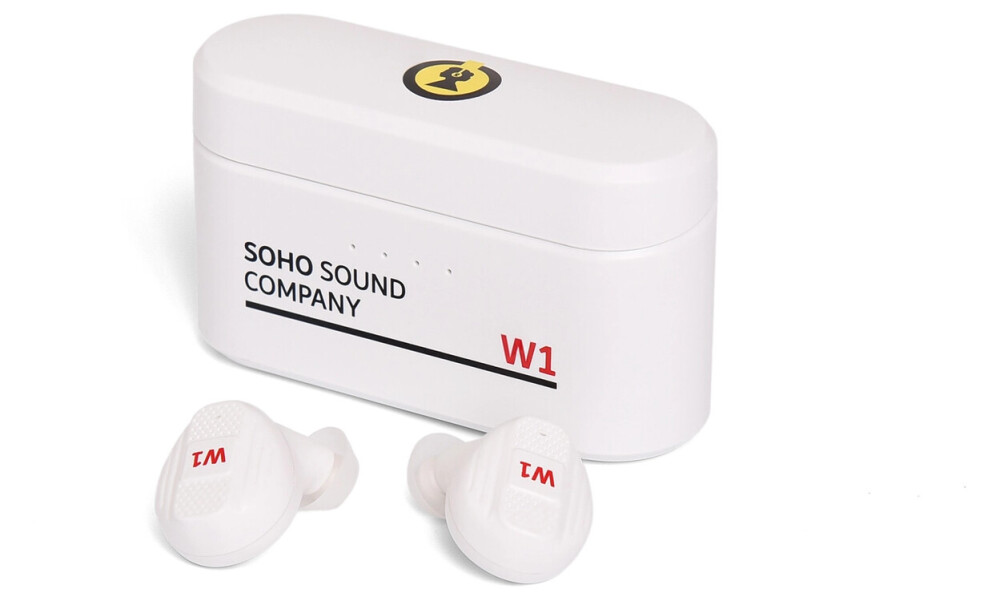 Soho W1 Trådløse Øreplugger Med Innebygd Powerbank, White City House
