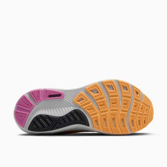 Brooks Ghost 17 Dame Oyster/Apricot/Pink 40.5 - side b
