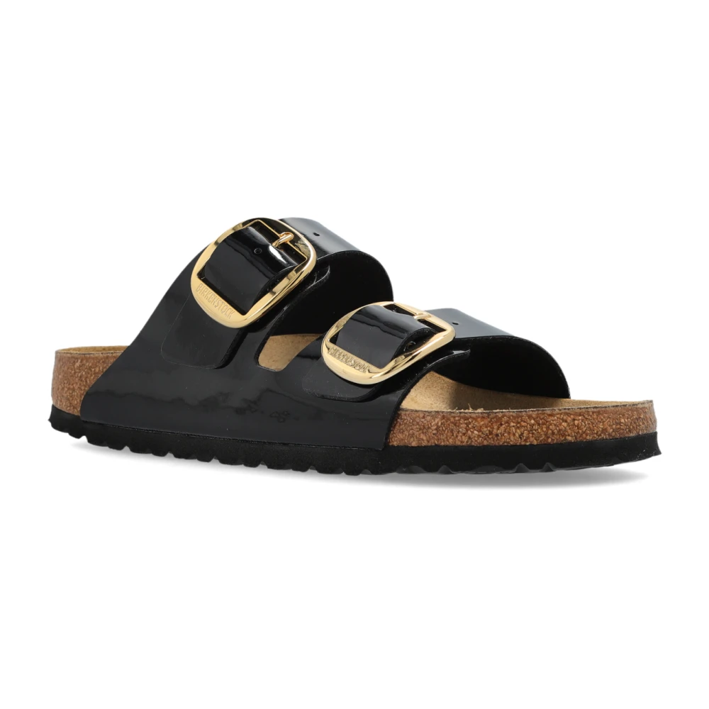 Birkenstock Dame Sko Svart 37 EU, - side b