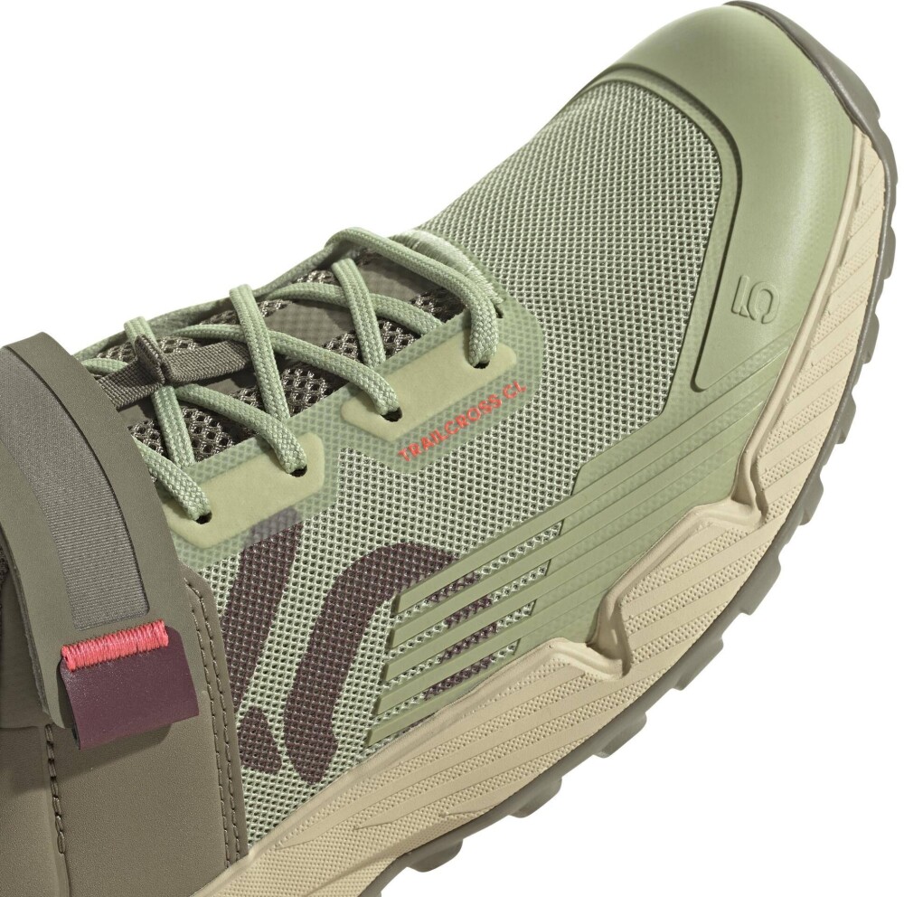 Adidas Five Ten Trailcross Clip-In W"s quicri/orbgrn/turbo UK 4 - side b