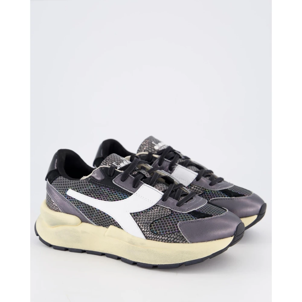 Diadora, Dame, Sko, Flerfarget, 41 EU, - side b