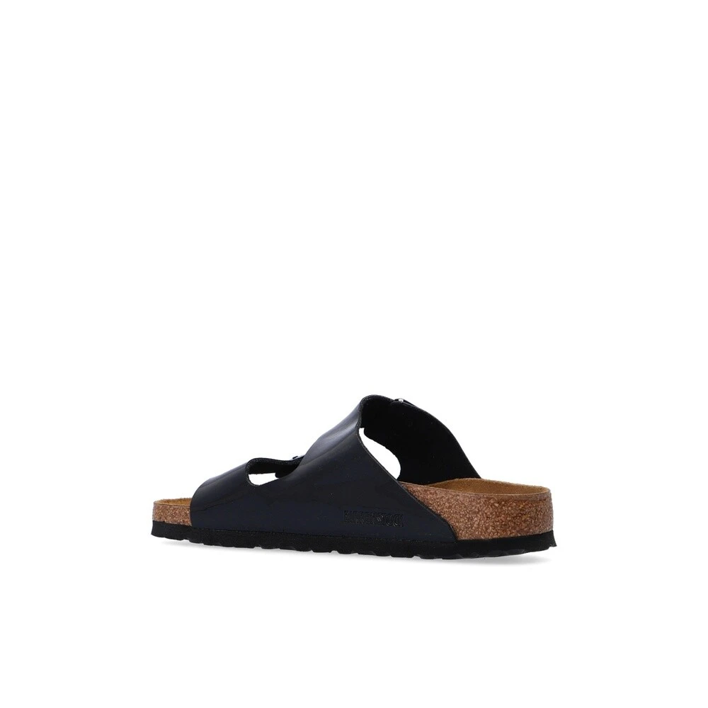 Birkenstock Women's Arizona Birko-Flor Patent Narrow Patent Black 36, Patent Black - side b