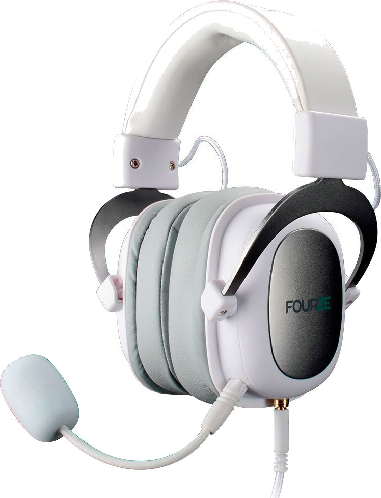 Fourze GH500 Gaming Headset USB/3,5mm Hvit