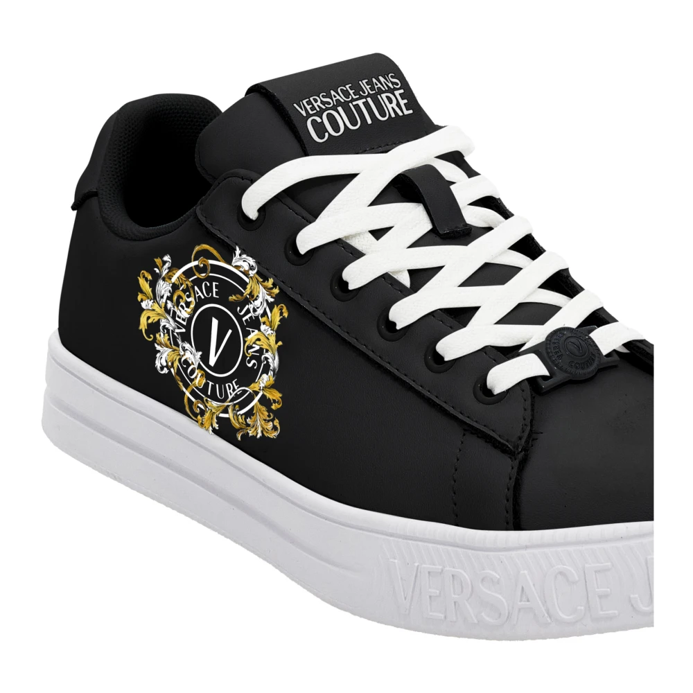 Versace Jeans Couture Dame Sko Svart 37 EU, - side b