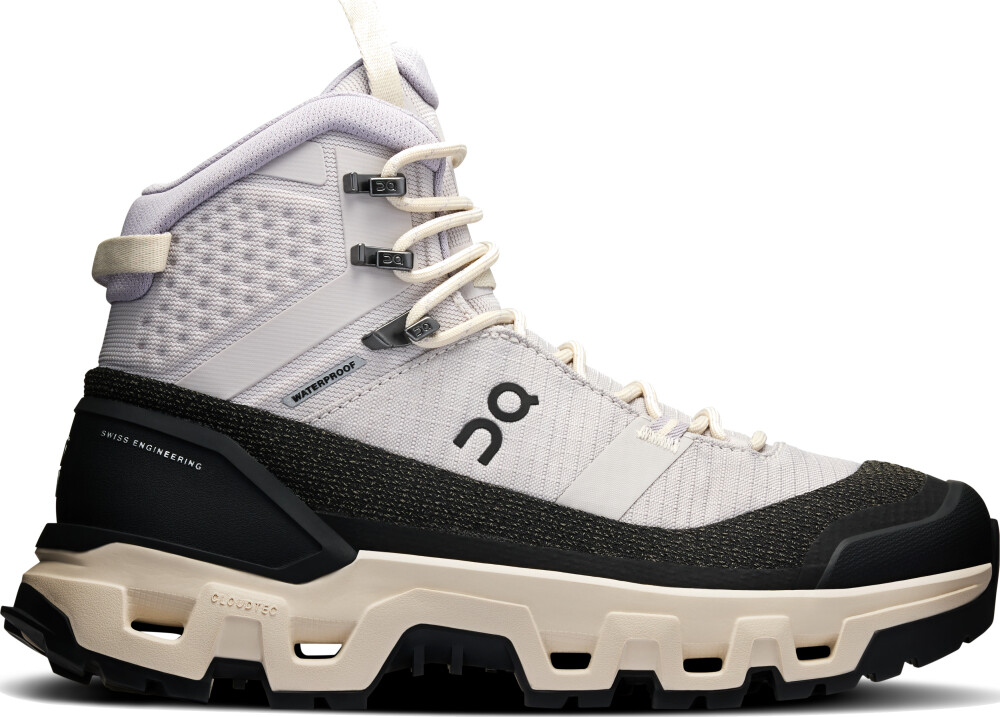 On Women"s Cloudrock Trek Waterproof  Silver/Cream 38 - main photo