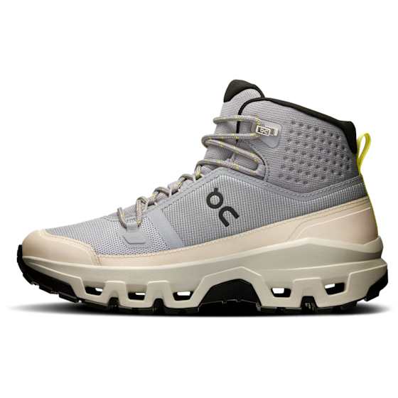 On Women"s Cloudrock Mid Waterproof Alloy/Ice 38 - side a