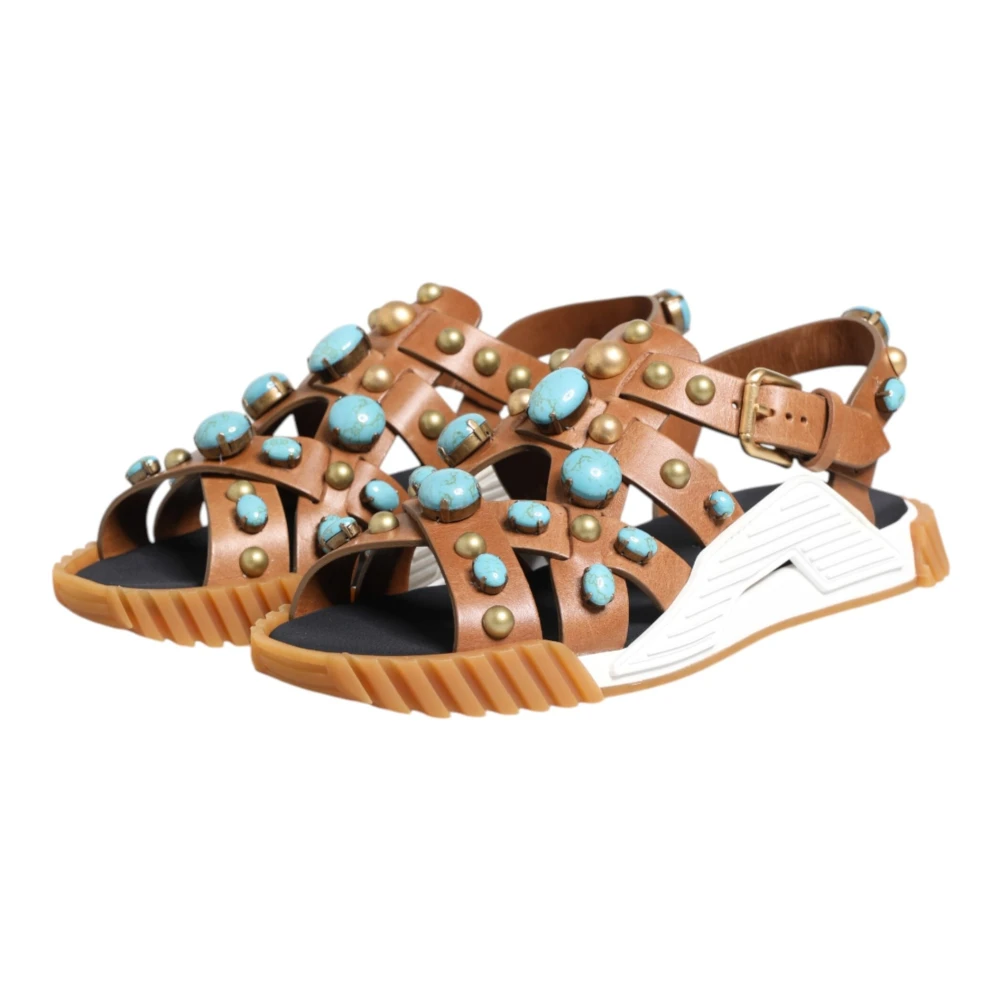 Dolce & Gabbana Dame Sko Brun 43 1/2 EU - side b