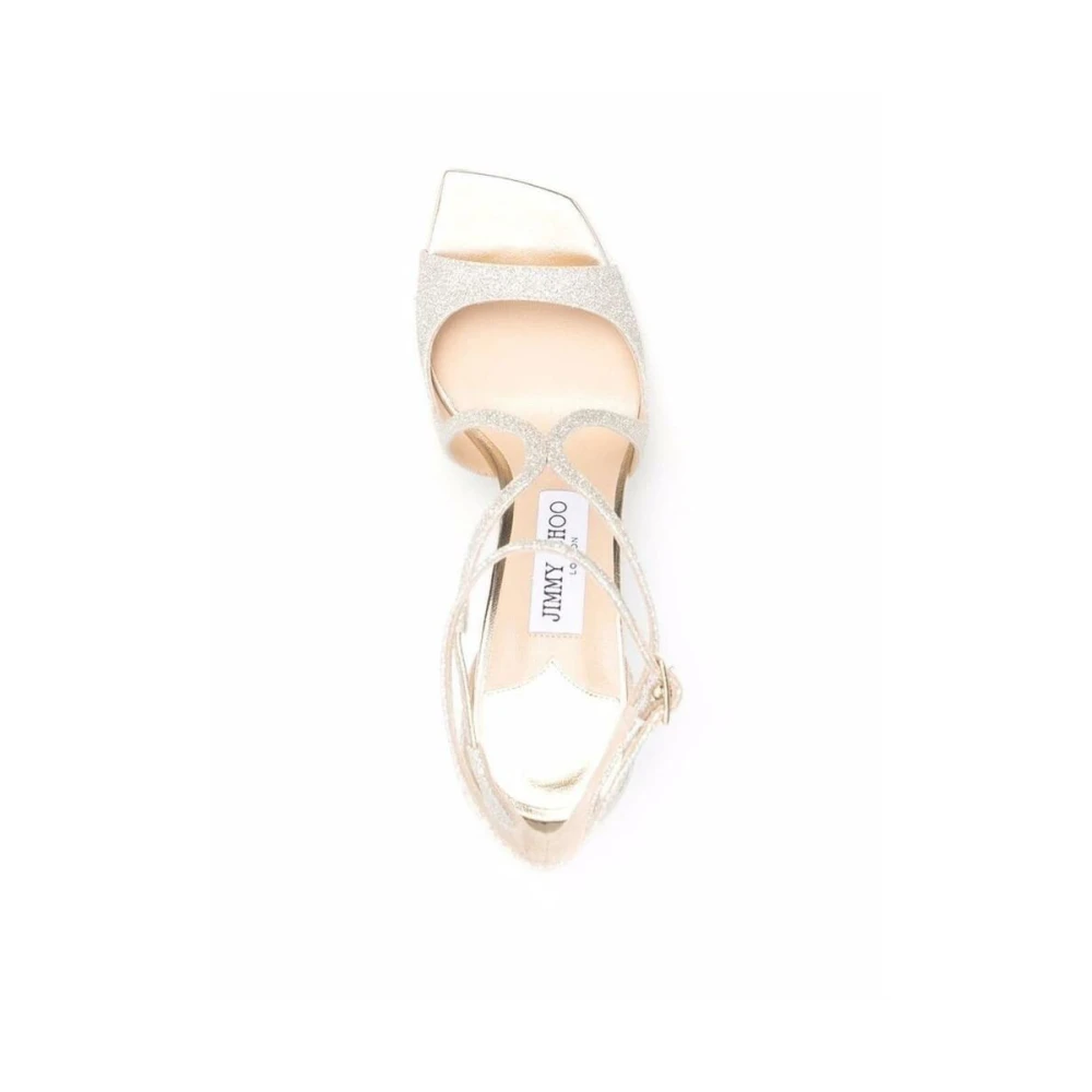 Jimmy Choo Dame Sko Hvit 37 1/2 EU, - side a