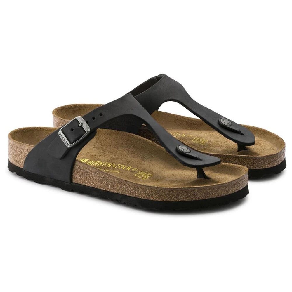Birkenstock Dame Sko Svart 38 EU - side b