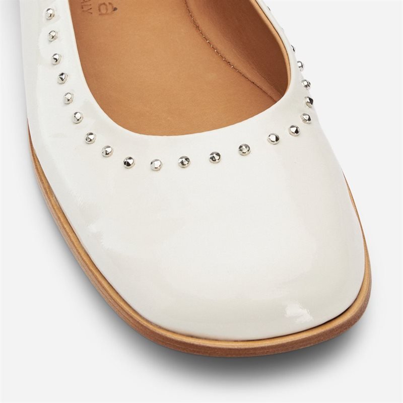 Laura Bellariva Ballerina Naplack Ivory - side b
