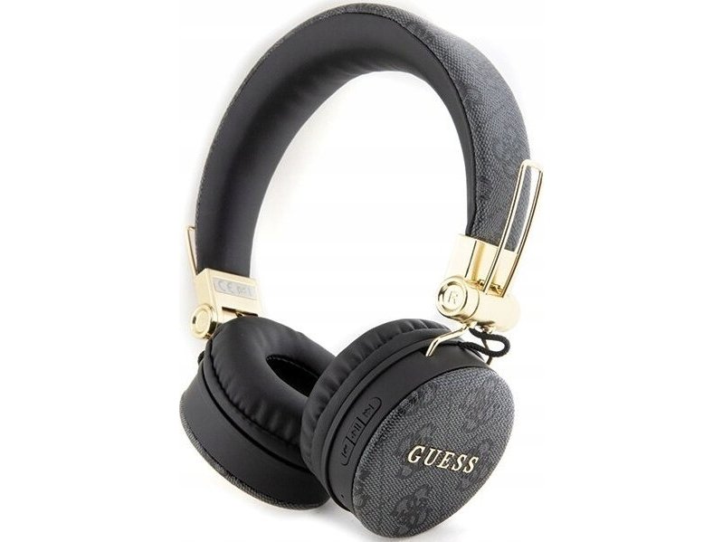Guess Bluetooth On-Ear Hodetelefoner Gubh704gemk Svart/Svart 4G Metalllogo