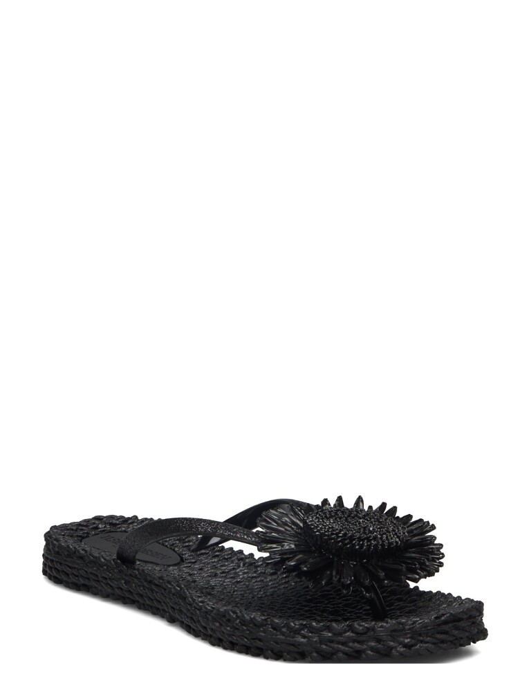 Ilse Jacobsen Flip Flops With Flower   Black   38 - main photo