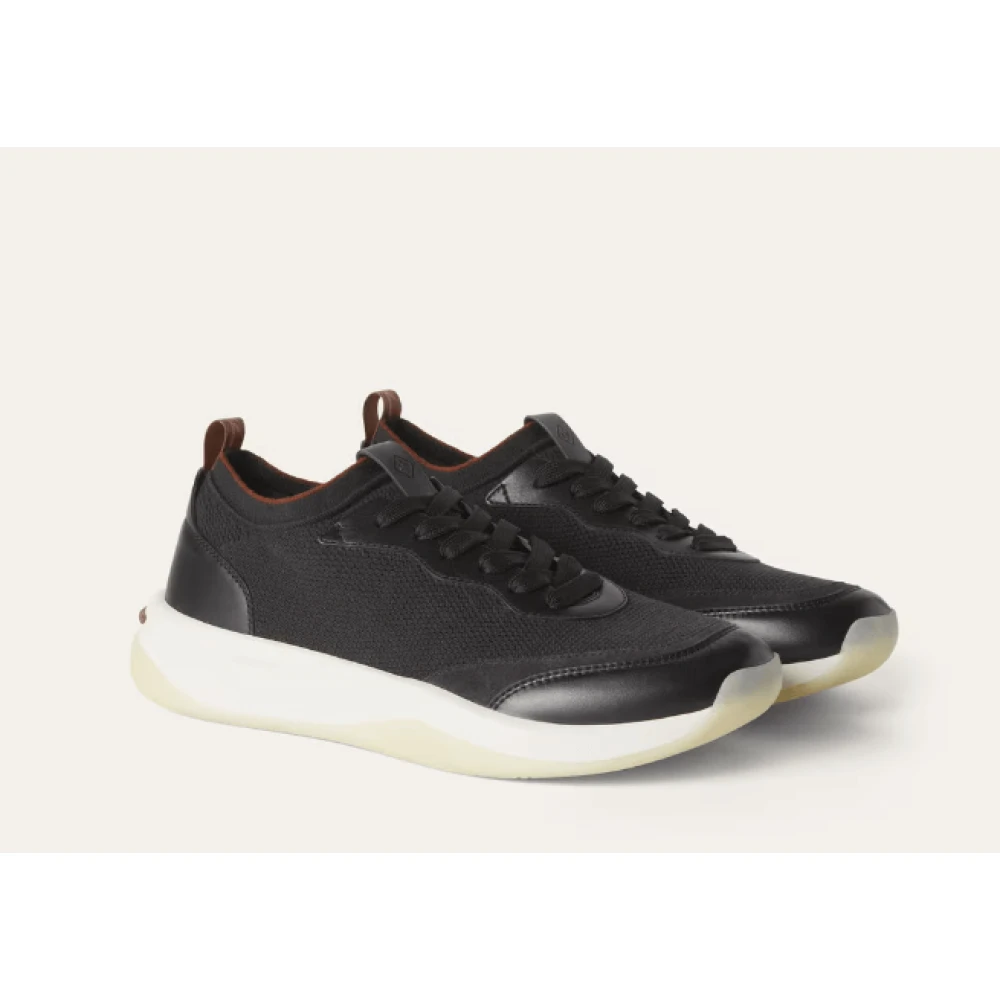 Loro Piana Herre Sko Blå 42 EU, - side b