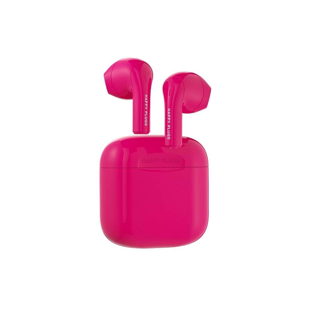 Happy Plugs Joy Headphone In Ear TWS Cerise