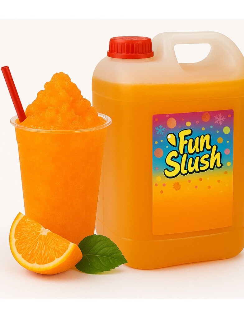 5 liter Appelsin Slush Konsentrat 30 liter Ferdig Popz Fun Slush » Best ...