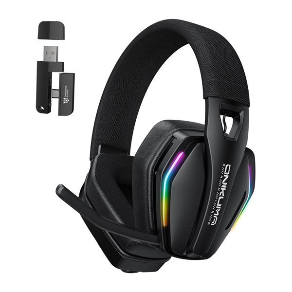 Onikuma GT826 gaming hodetelefoner Svart