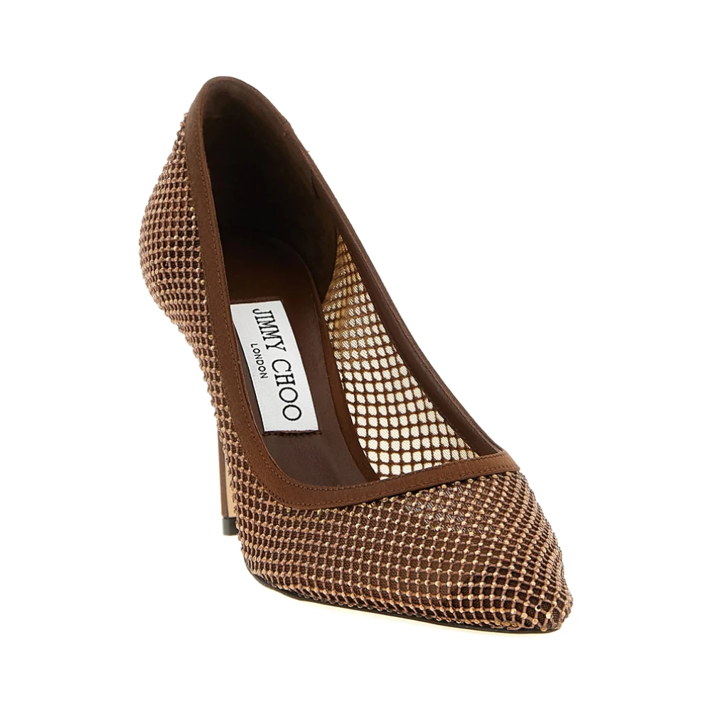 Jimmy Choo Dame Sko Brun 36 EU, - side b