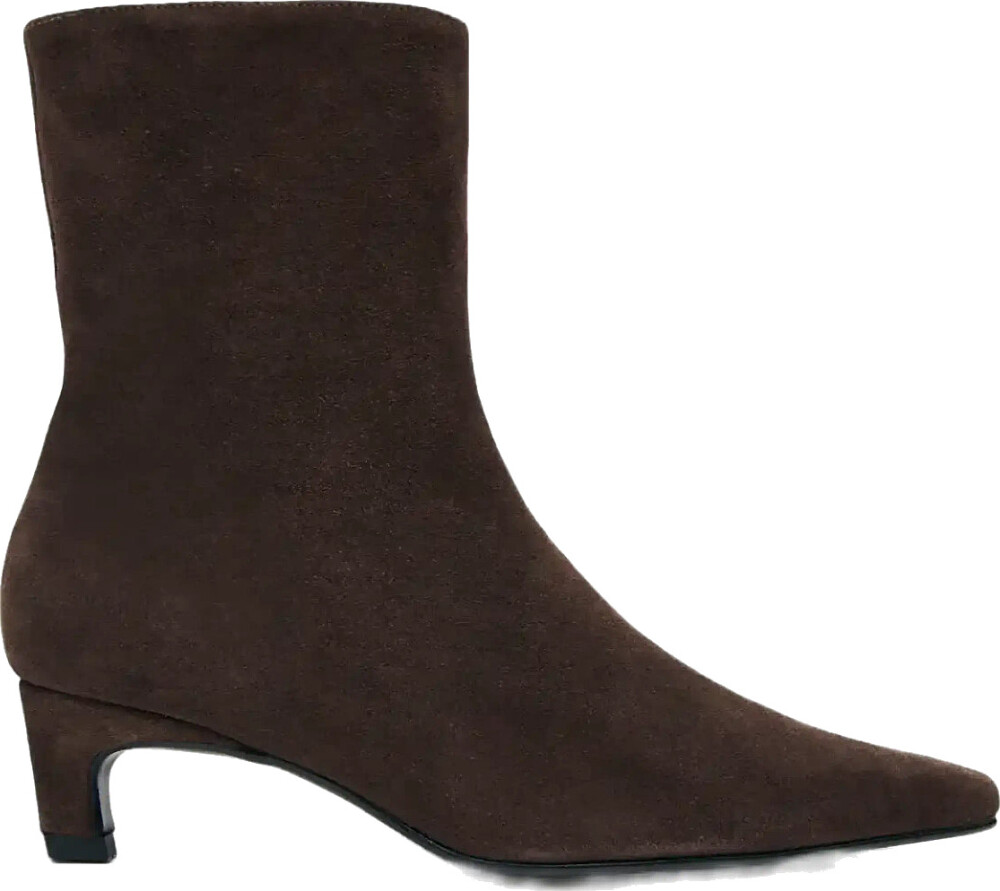 ALOHAS Ambar Suede Brown Leather Ankle Boots Brown 41 - main photo