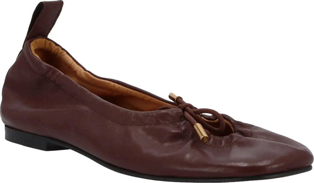 ALOHAS Rosalind Patent Brown Leather Ballet Flats Brown 39 - main photo