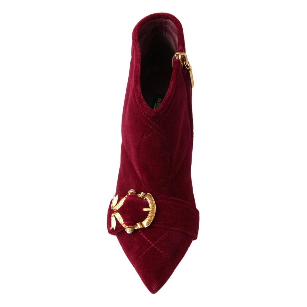 Dolce & Gabbana Dame Sko Rød 40 EU - side b