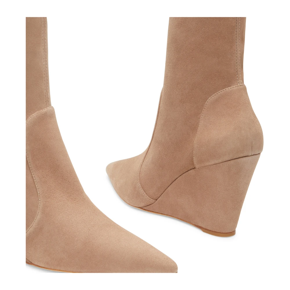 Stuart Weitzman Dame Sko Beige 35 EU, - side a