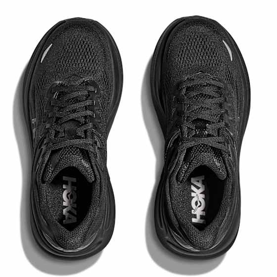 Hoka Bondi 9 Wide Dame Bblc/Black/Black 40 - side a