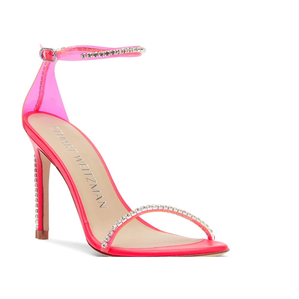 Stuart Weitzman Dame Sko Rosa 38 1/2 EU, - side b