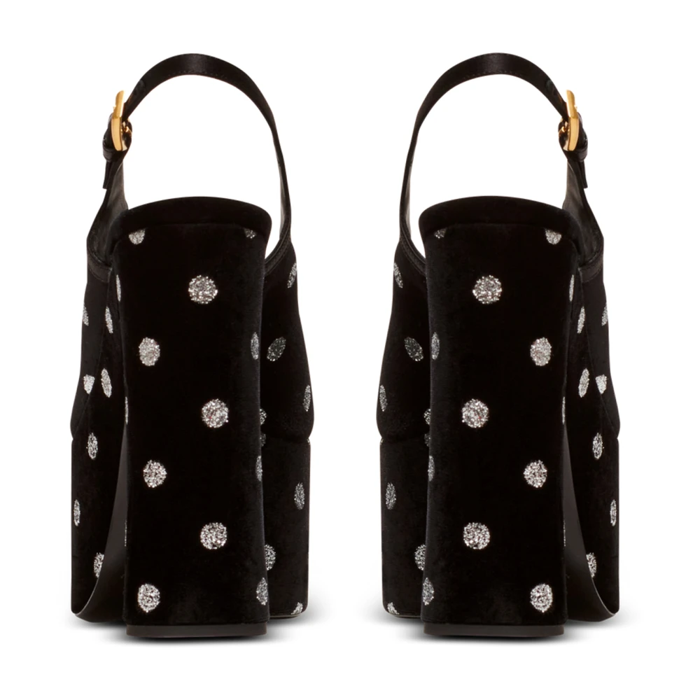 Balmain Dame Sko Svart 39 EU - side b
