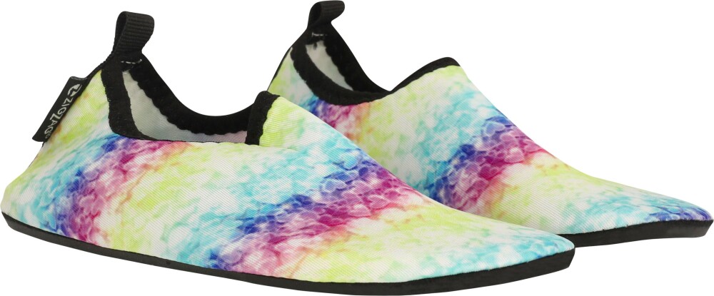 Zig Zag ZigZag Kids" Cagao Aqua Shoe Print 3698 Rainbow Hearts 23 - main photo