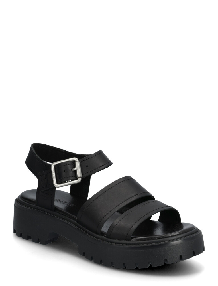 Timberland Stone Street Backstrap Sandal Black Full Grain   Black   37 - main photo
