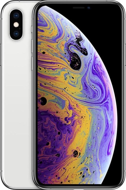 Apple iPhone XS 64GB Sølv - Mobiltelefon med Super Retina-skjerm