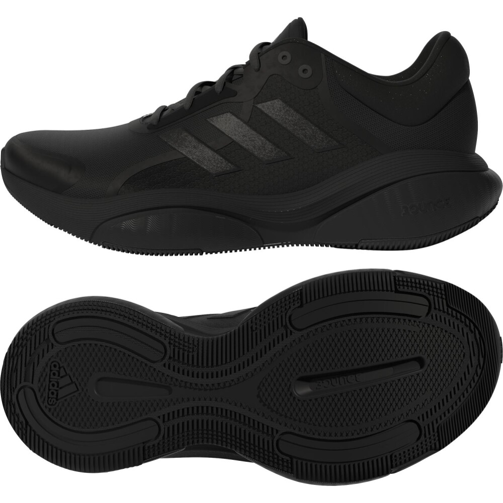 Adidas  RESPONSE Wmns Løpesko Black   A0qm Cblack/Cblack/Cblack 41 1/3 - main photo