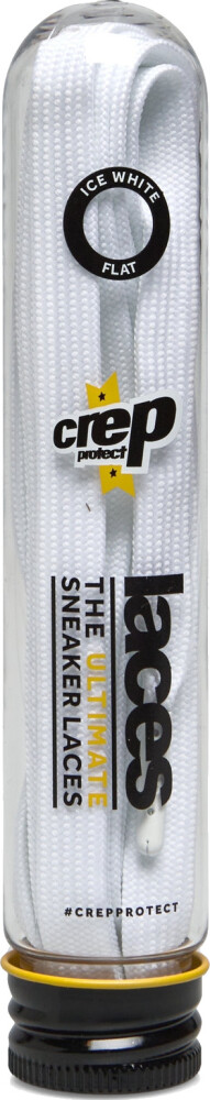 Crep Protect Crep Protect Flat Laces - White - ONE SIZE - main photo