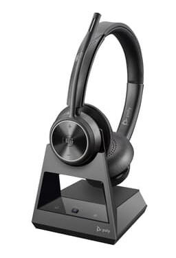 Poly Savi 7320 Trådløst Hodesettsystem Stereo Svart