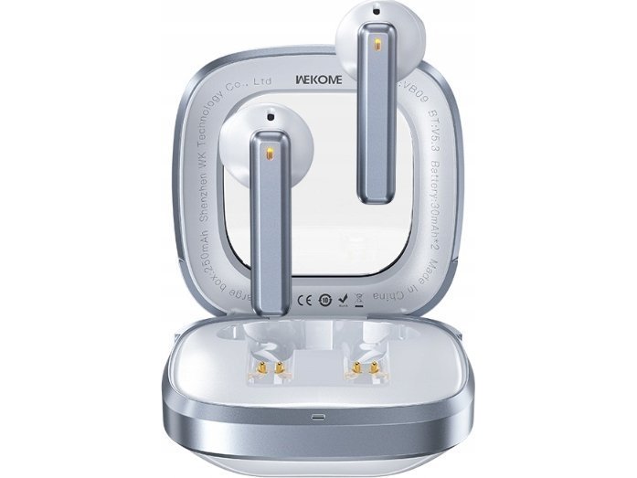 Wekome Vb09 Cyerin Series - Trådløse Bluetooth V5.3 Tws-Øretelefoner Med Ladeveske (Hvit)