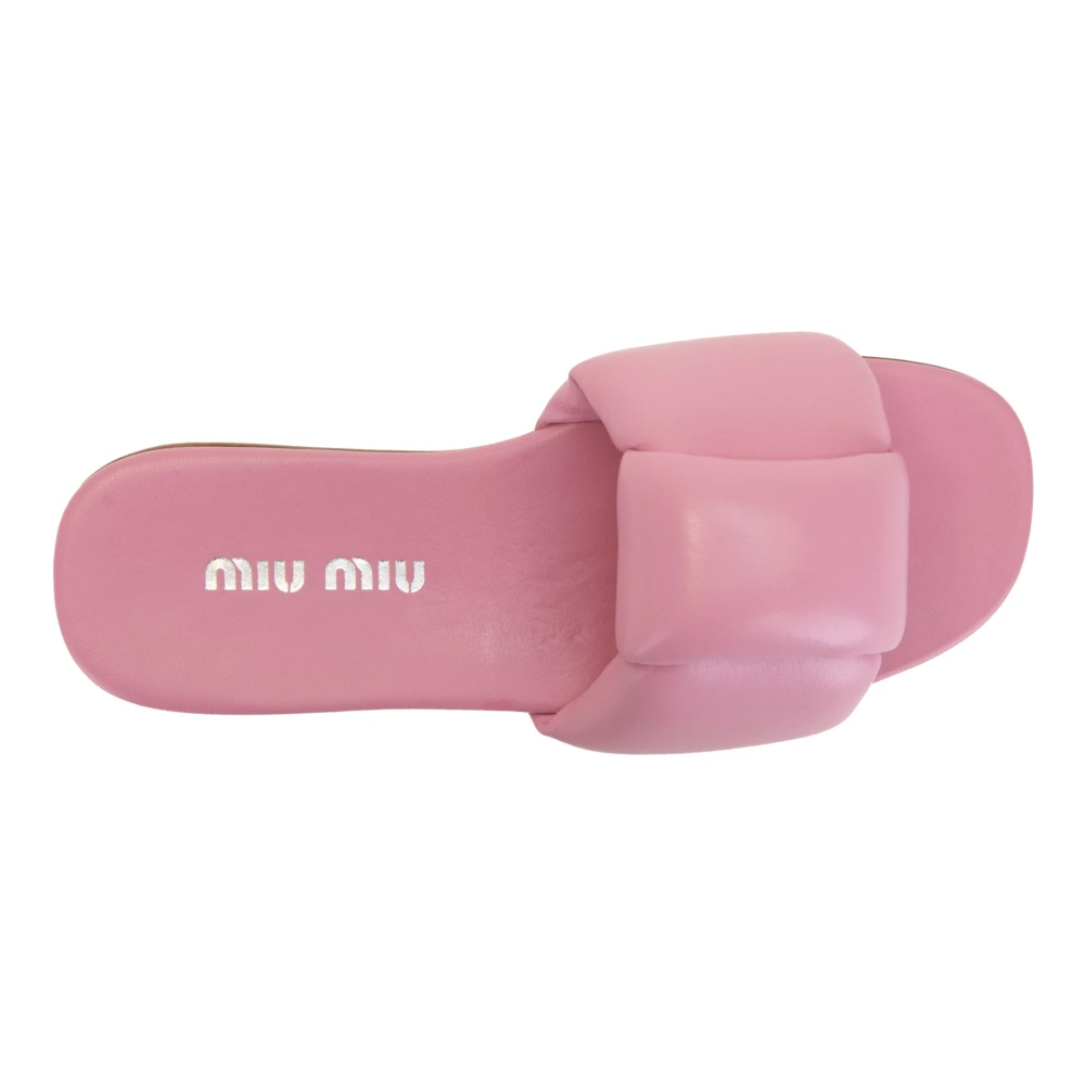 Miu Miu Dame Sko Rosa 36 EU - side b