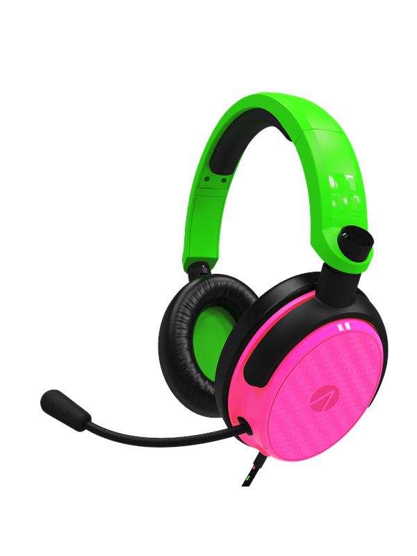 STEALTH C6-100 Gaming Headset Multi Format Neon Green/Pink