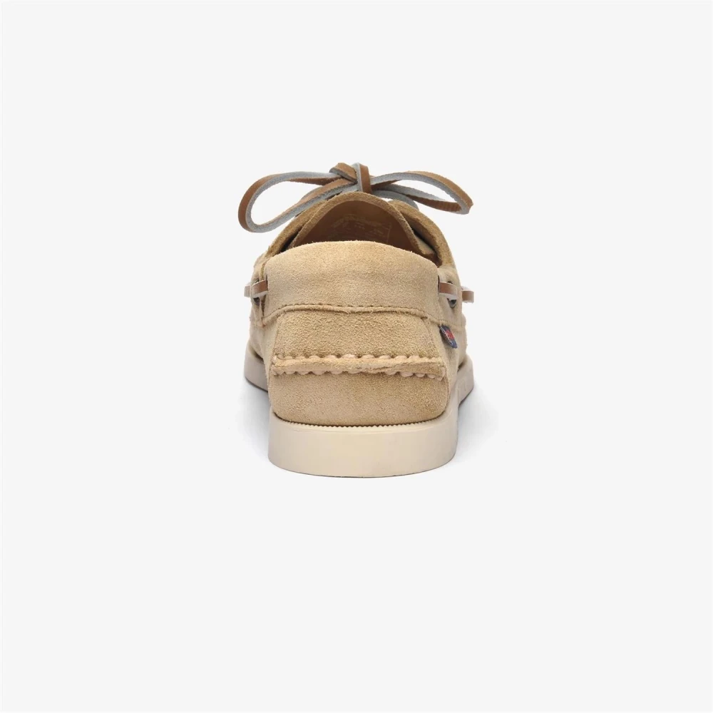 Sebago Dame Sko Beige 40 1/2 EU, - side a