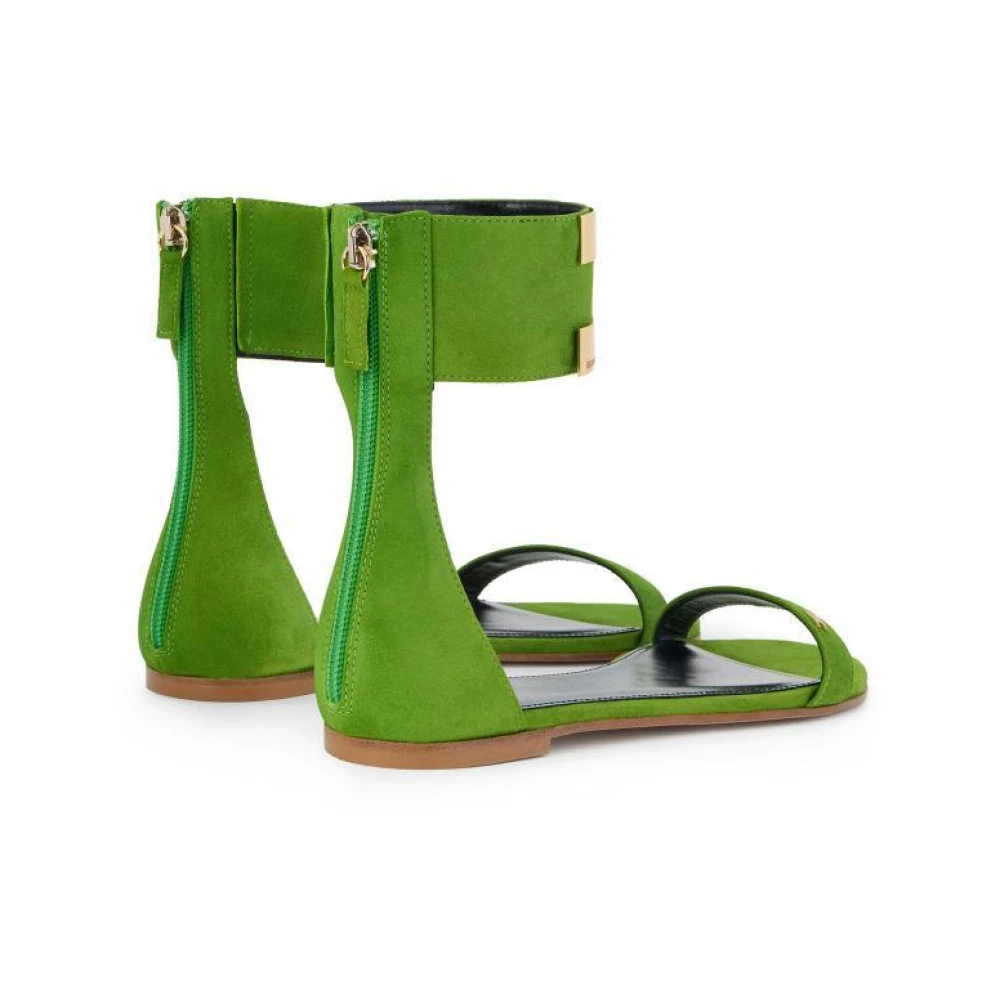 Elisabetta Franchi Dame Sko Grønn 37 EU, - side a