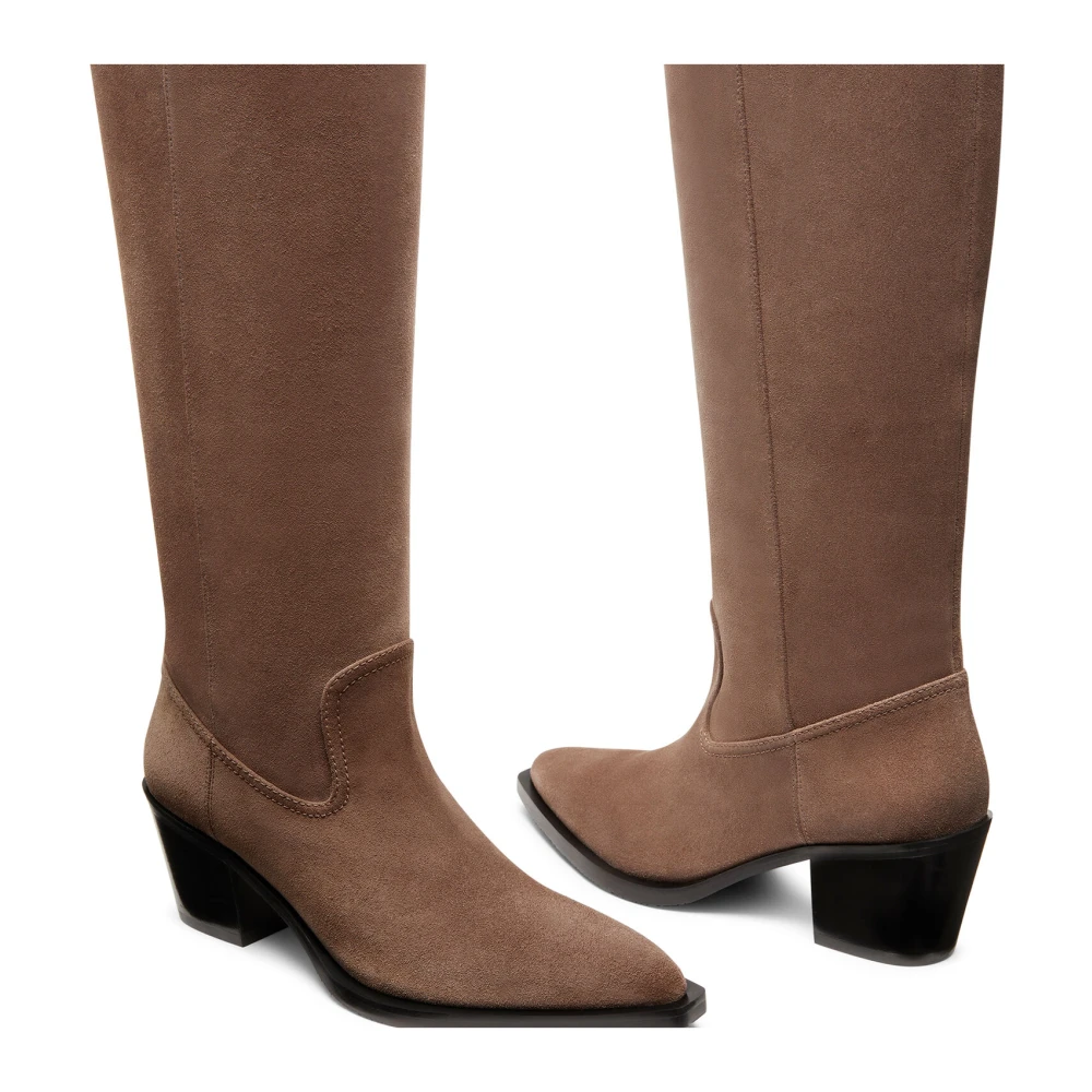 Stuart Weitzman Dame Sko Brun 36 EU, - side b