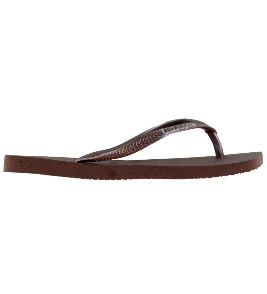 Havaianas Hav. Slim Square   Brown   35 36 - side a
